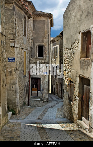 Vivier Ardèche Rhône Alpes Rhone Tal Frankreich mittelalterliche französische Stadt Stockfoto