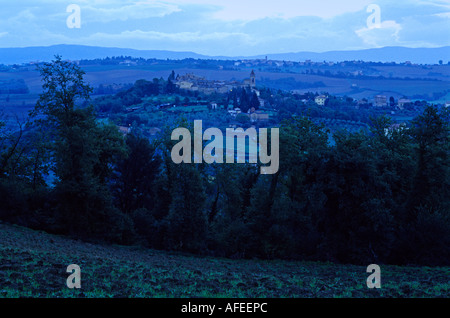 Italien - Marsciano - geschmackvolles im Morgengrauen - Umbrien Stockfoto