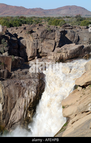 Die Augrabies Wasserfall auf dem Orange River. Northern Cape Südafrika RSA Stockfoto