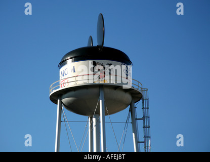 MGM-Metro Goldwyn Mayer Studios Disney World Orlando Mickey Mouse Wasserturm Tank Stockfoto
