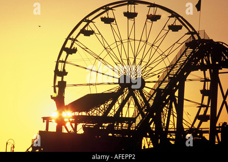 Santa Monica Pier Stockfoto