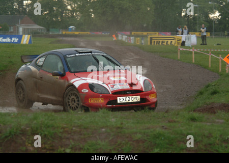 Pirelli internationale Rallye Mai 2005 Teil des britischen Rallye-Meisterschaft Pzero Wertungsprüfung Stockfoto