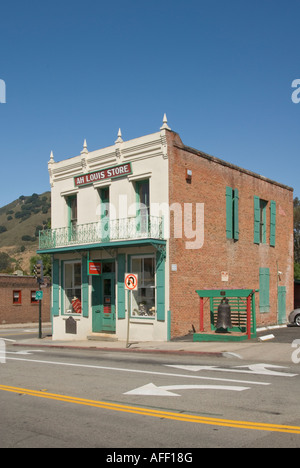 Kalifornien Küste San Luis Obispo Ah Louis Zentrallager von Führer der chinesischen Siedlung im Jahre 1884 erbaut Stockfoto