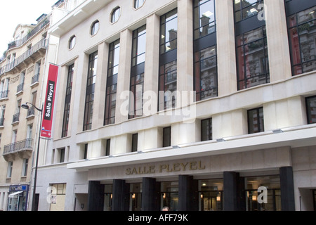 Konzertsaal Salle Pleyel, 252 rue Faubourg Saint Honore Paris Frankreich Stockfoto