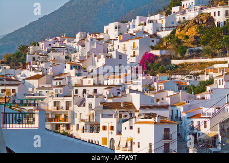 Bauwerke in ziemlich arabische Dorf FRIGILIANA, Spanien Stockfoto