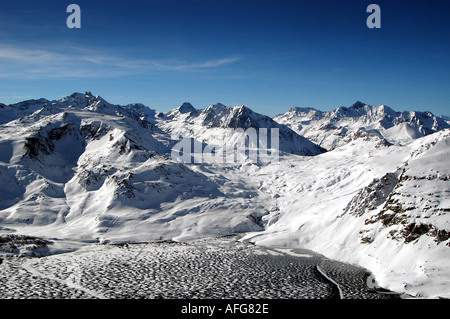 Lac du Mont Cenis Frankreich, auf der Suche nach Italien Stockfoto