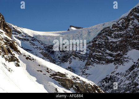 Glacier du Vallonnet, Bonneval Sur Arc, Nationalparks Vanoise, Frankreich Stockfoto