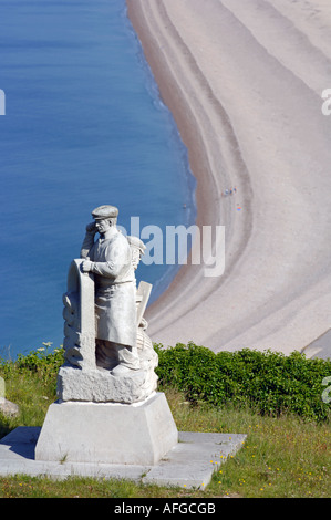 Portland, 'Spirit of Portland' Statue, Portland, Dorset England UK Stockfoto