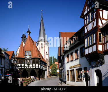 DE - Hessen: Michelstadt im Odenwald Stockfoto