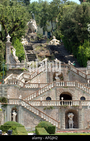 Garzoni Gärten im Dorf Collodi, Toskana Italien Stockfoto