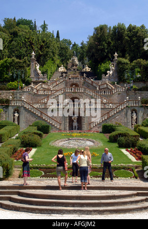 Garzoni Gärten im Dorf Collodi, Toskana Italien Stockfoto