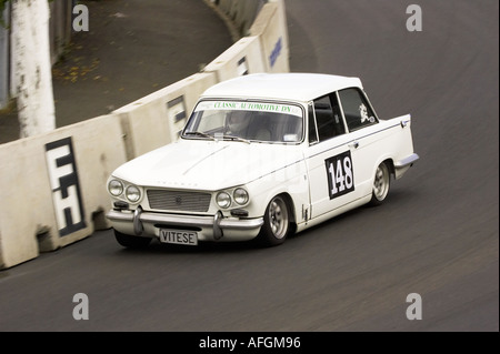 Triumph Vitesse Classic Straßenrennen Dunedin Neuseeland Südinsel Stockfoto