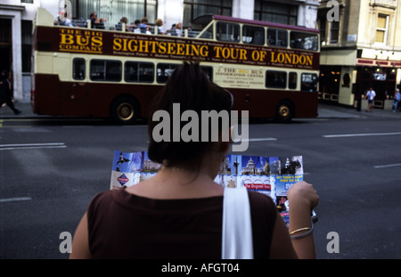 Die Big Bus Company Stadtrundfahrten durch London Stockfoto