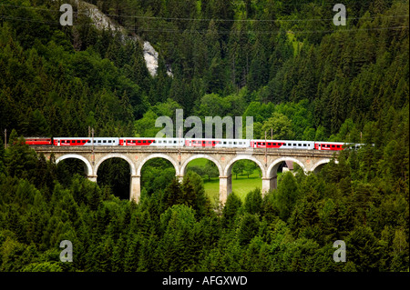Semmeringbahn Stockfoto