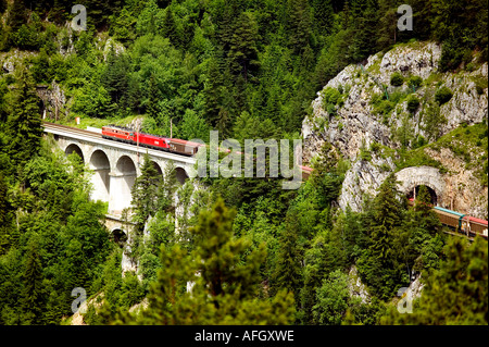 Semmeringbahn Stockfoto