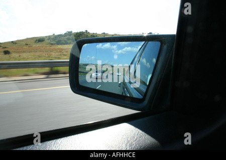 Auto Seite Spiegelbild Stockfoto