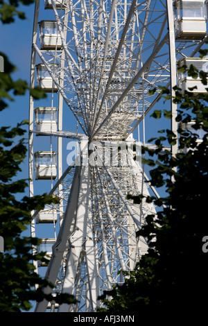 Royal Windsor Rad durch Bäume Alexandra Gardens Windsor Berkshire England gesehen Stockfoto