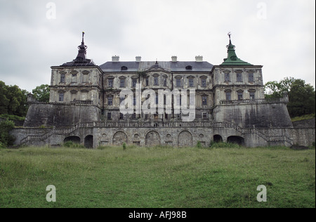 Schloss Pidgirci Podgorci Podhorci Pidhirci Konecpol skich Konecpolskih Konecpolskyh Pidgirtsy, Ukraine, Ukraine, Lemberg, L'viv Feld Stockfoto