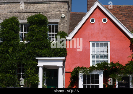 Das historische Dorf Dedham in Essex England Stockfoto