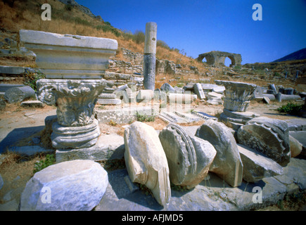 Ephesus Türkei Ruinen UNESCO-Weltkulturerbe Stockfoto