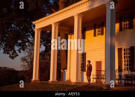 Virginia Mt. Vernon Estate, erbaut 1787 George Washington, Haus, Residenz, Haus Häuser Häuser Gehäuse, Immobilien, Eigentum, Nachbarschaft, Wohn-, Kommun Stockfoto