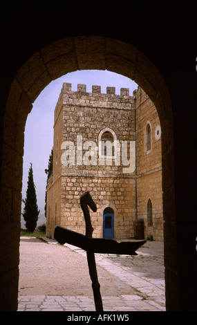 Beit Jimal (Wette Gamal) Kloster in der Nähe von Bet Shemesh in Israel Stockfoto