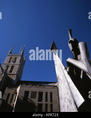 Southwark Kathedrale, die Kathedrale und kollegialen Kirche St Saviour und St Mary Overie, Southwark, London Stockfoto