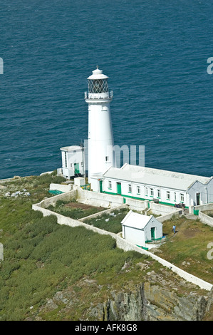 South Stack Leuchtturm, Holyhead, Anglesey, Nord-West-Wales Stockfoto