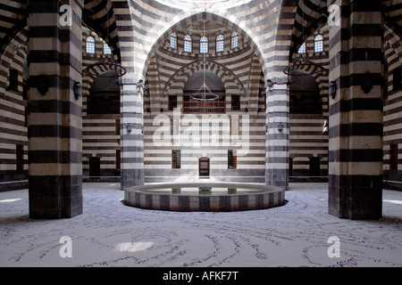 Der Khan Asad Pascha, erbaut 1752, verwendet, um Haus Kaufleute und ihre Geschäfte. Stockfoto