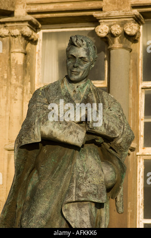 nur bekannt in voller Länge Statue von Edward Albert, Prince Of Wales, Edward VIII, später Herzog von Windsor 1894-1972 Aberystwyth Zukunft Stockfoto