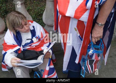 Last Night of the Proms in der Royal Albert Hall South Kensington London UK Henry Wood Promenadenkonzerte HOMER SYKES Stockfoto