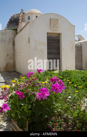 Marine-Friedhof in Bonifacio Korsika Frankreich Stockfoto