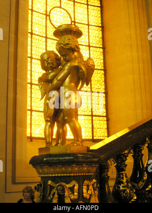 Detail der Innenausstattung Dome Des Invalides Paris Frankreich Stockfoto