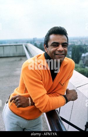 JOHNNY MATHIS U.S. Sänger Stockfoto