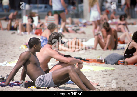 High School und College-Studenten auf Frühlingsferien Ft Fort Lauderdale Florida Strand Stockfoto