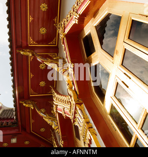 Wat Buddhapadipa thailändischer buddhistischer Tempel in London Wimbledon Stockfoto