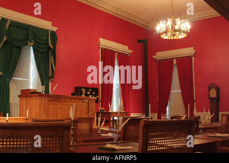 Alte Hauptstadt und Iowa Landesuniversität Haus Kammer Stockfoto