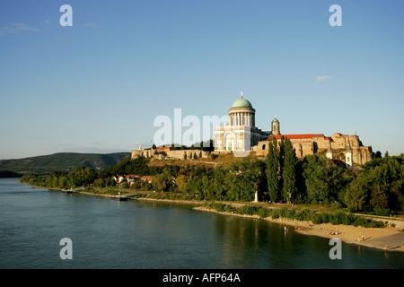 Die St.-Adalbert-Basilika in Esztergom Stockfoto