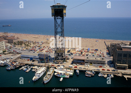 Barcelona Spanien 1991 1990s Spanien HOMER SYKES Stockfoto