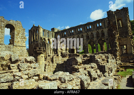 England Nord Yorkshire Rievaulx Rievaulx Abtei Stockfoto