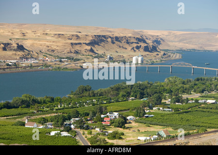 Maryhill am Columbia River, Washington Stockfoto