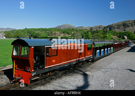 Eskdale Railway Station, Dalegarth, Lake District, Cumbria, England Stockfoto