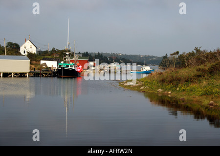 Hafen von Sambro in der Nähe von Halifax, Nova Scotia, Kanada. Foto: Willy Matheisl Stockfoto