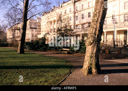 "Eaton Square" Privatgarten Gärten Belgravia HOMER SYKES Stockfoto