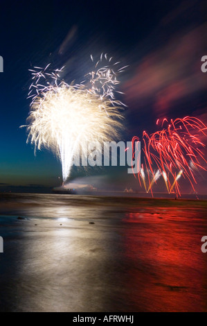 Welt Feuerwerk wm Blackpool Stockfoto