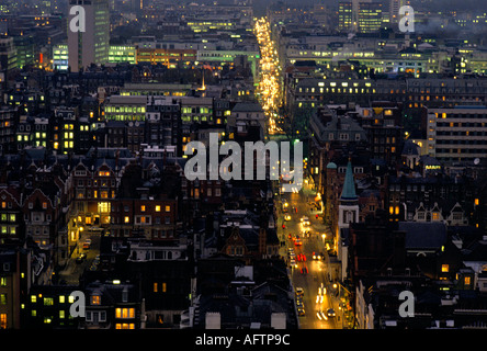 South Audley Street, Mayfair London Mittelengland. HOMER SYKES Stockfoto