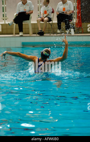 BRITISCHE SYNCHRONSCHWIMMEN CHAMPIONSHIPS WALSALL Stockfoto BRITISCHE SYNCHRONSCHWIMMEN CHAMPIONSHIPS WALSALL Stockfoto
