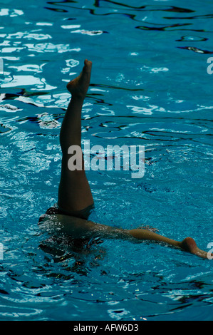 BRITISCHE SYNCHRONSCHWIMMEN CHAMPIONSHIPS WALSALL Stockfoto BRITISCHE SYNCHRONSCHWIMMEN CHAMPIONSHIPS WALSALL Stockfoto