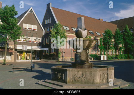 Geographie/Reisen, Deutschland, Nordrhein-Westfalen, Dülmen, Plätze, Marktplatz, Additional-Rights - Clearance-Info - Not-Available Stockfoto