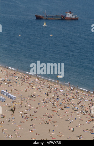 Barcelona Spanien 1991 1990s Spanien HOMER SYKES Stockfoto